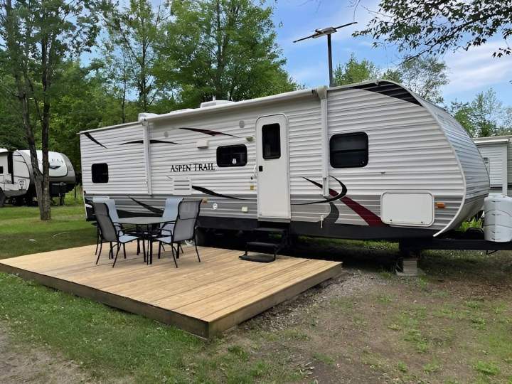 Camping pour vacances Bromont